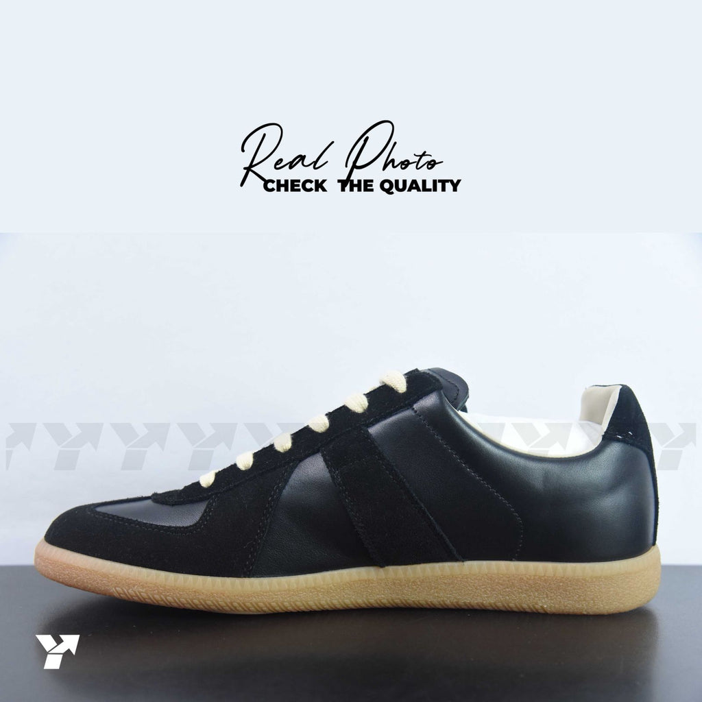 Maison Margiela Replica German Army Trainer-Black Gum