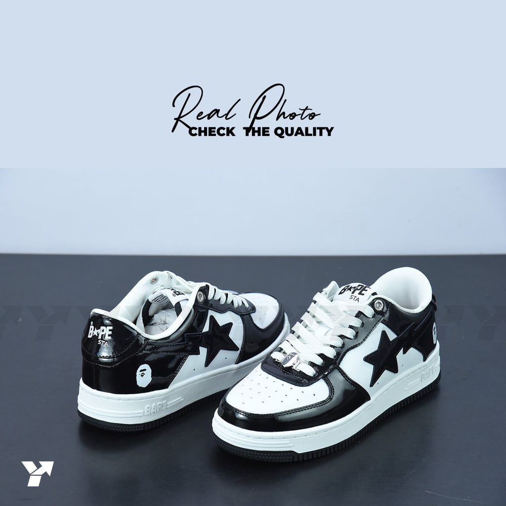 A Bathing Ape Bape Sta Low-Black