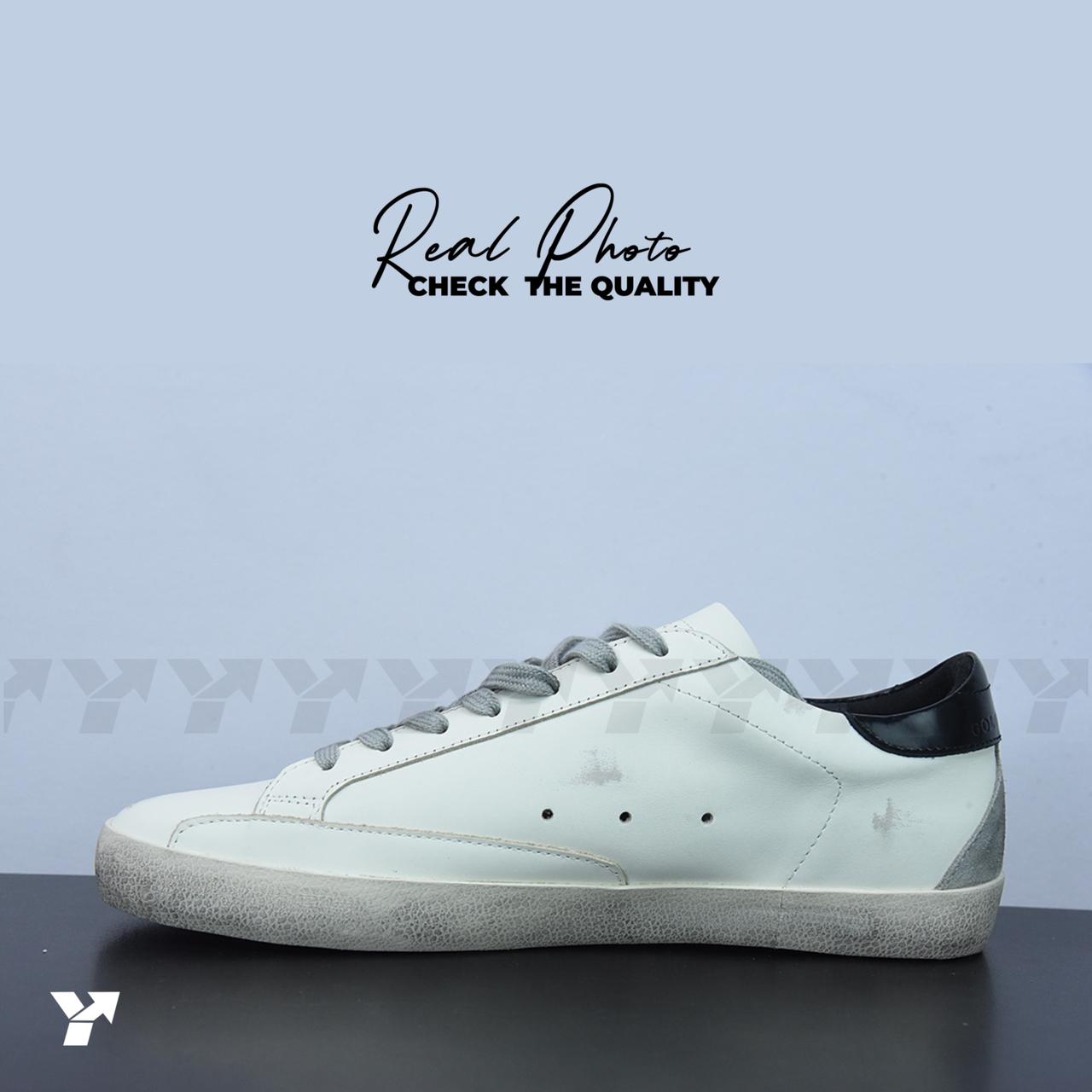Golden Goose Super-Star White Black