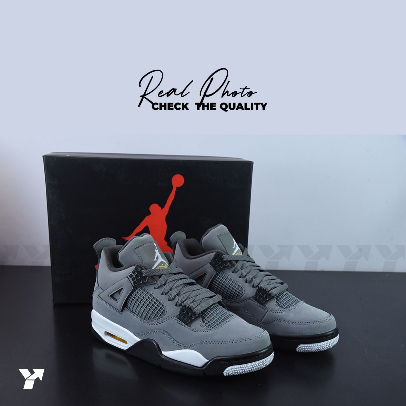 Jordan 4 Retro-Cool Grey