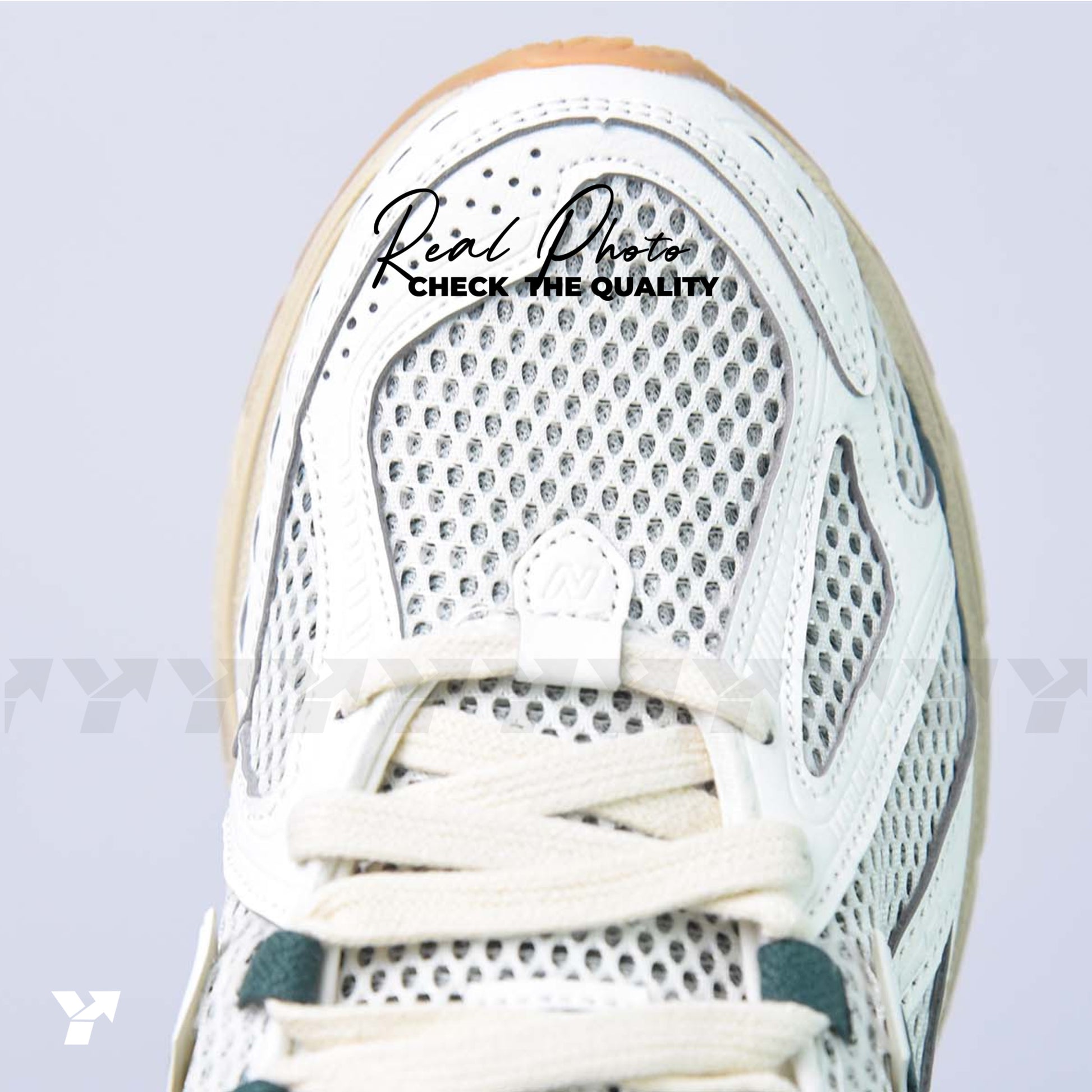 New Balance 1906R-White Green Cream