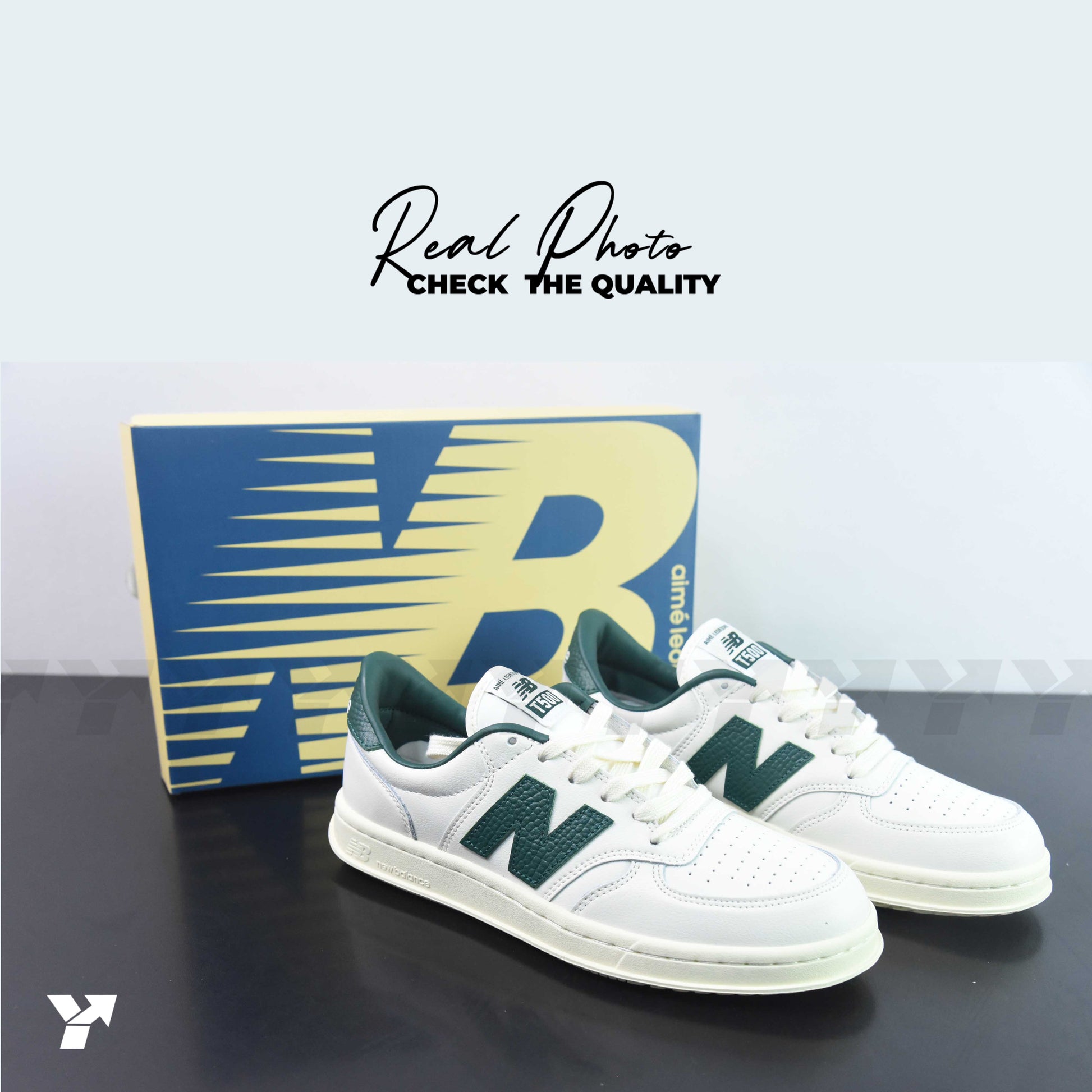 New Balance T500-Aime Leon Dore White Green