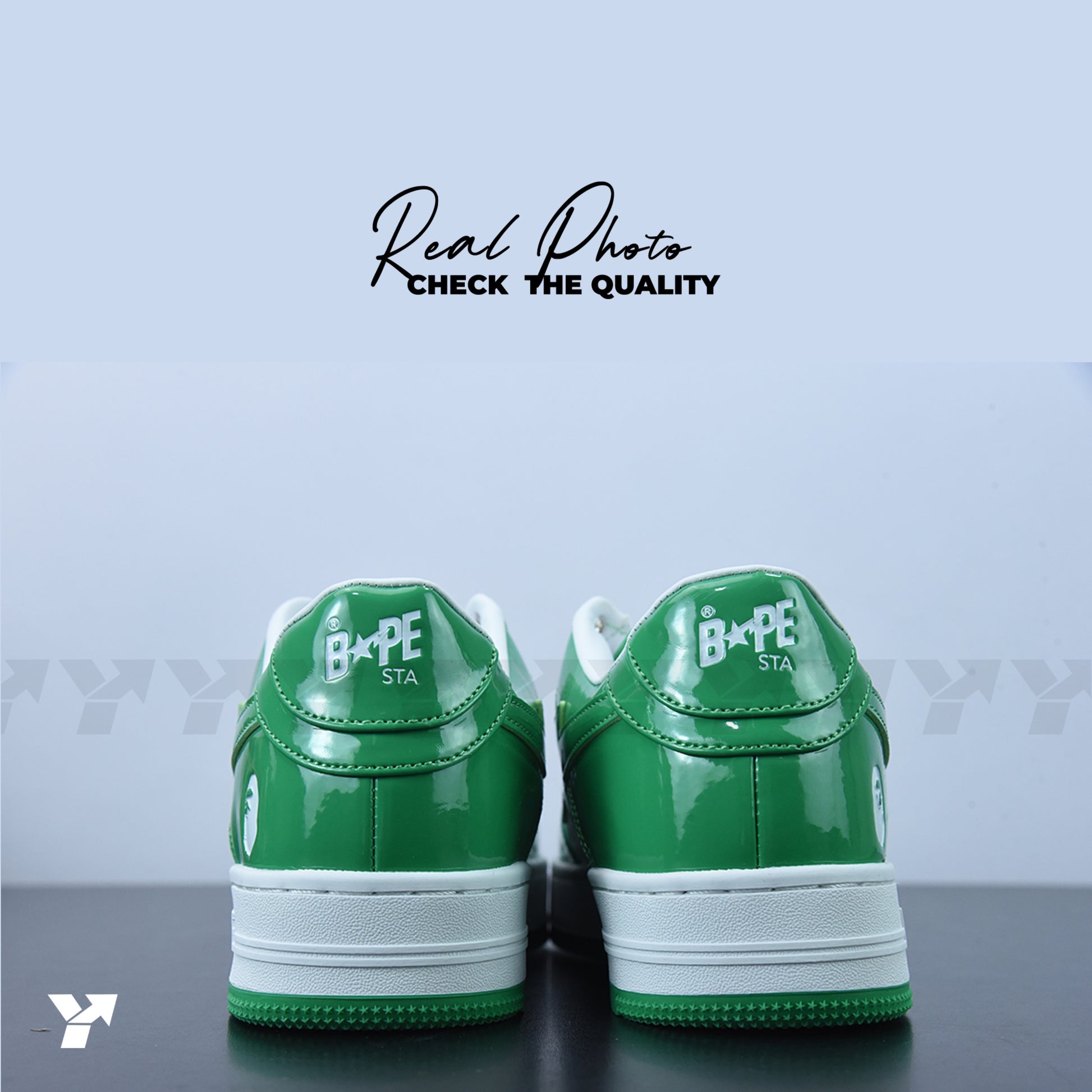 A Bathing Ape Bape Sta Low Green