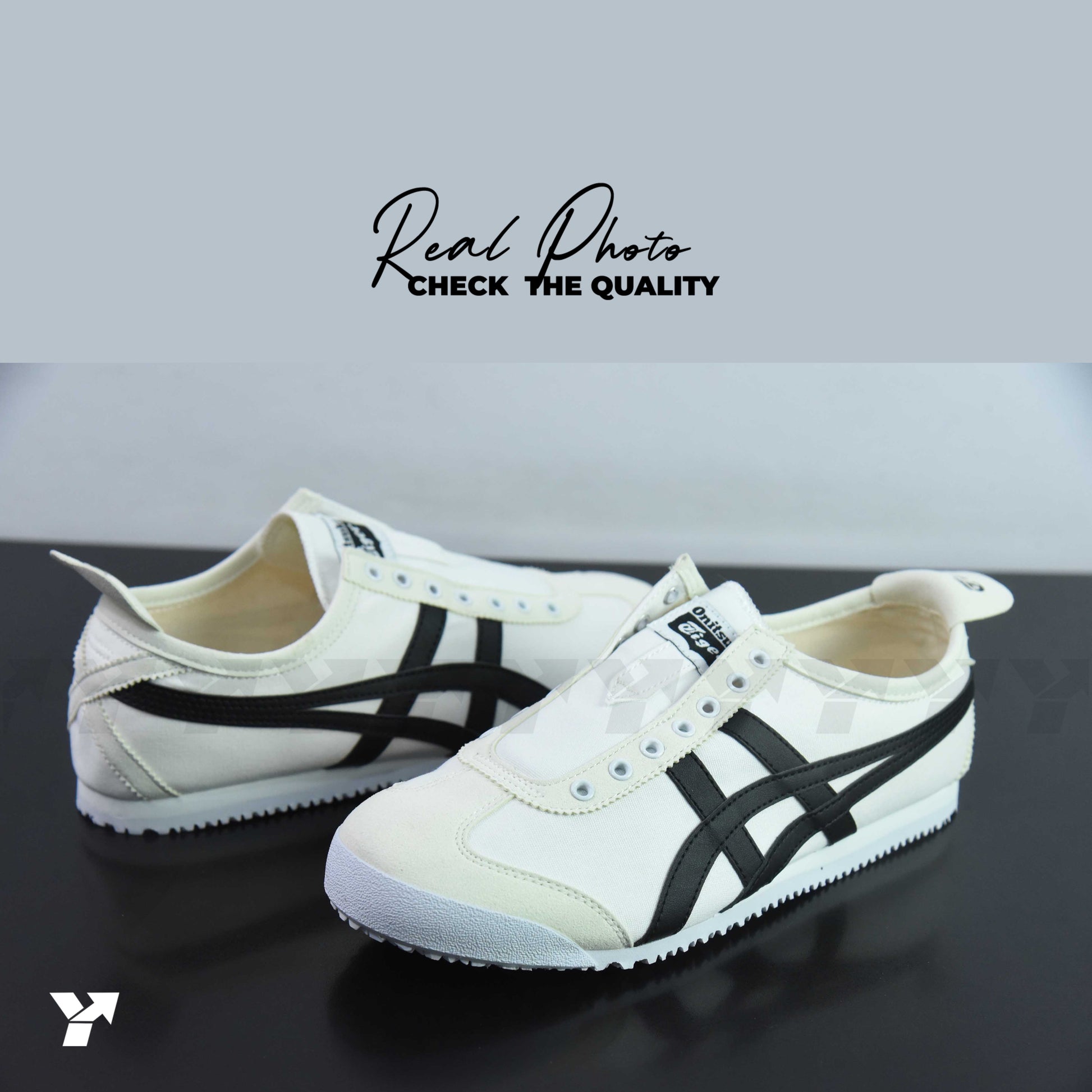 Onitsuka Tiger MEXICO 66 Slip-on 'Black And White'