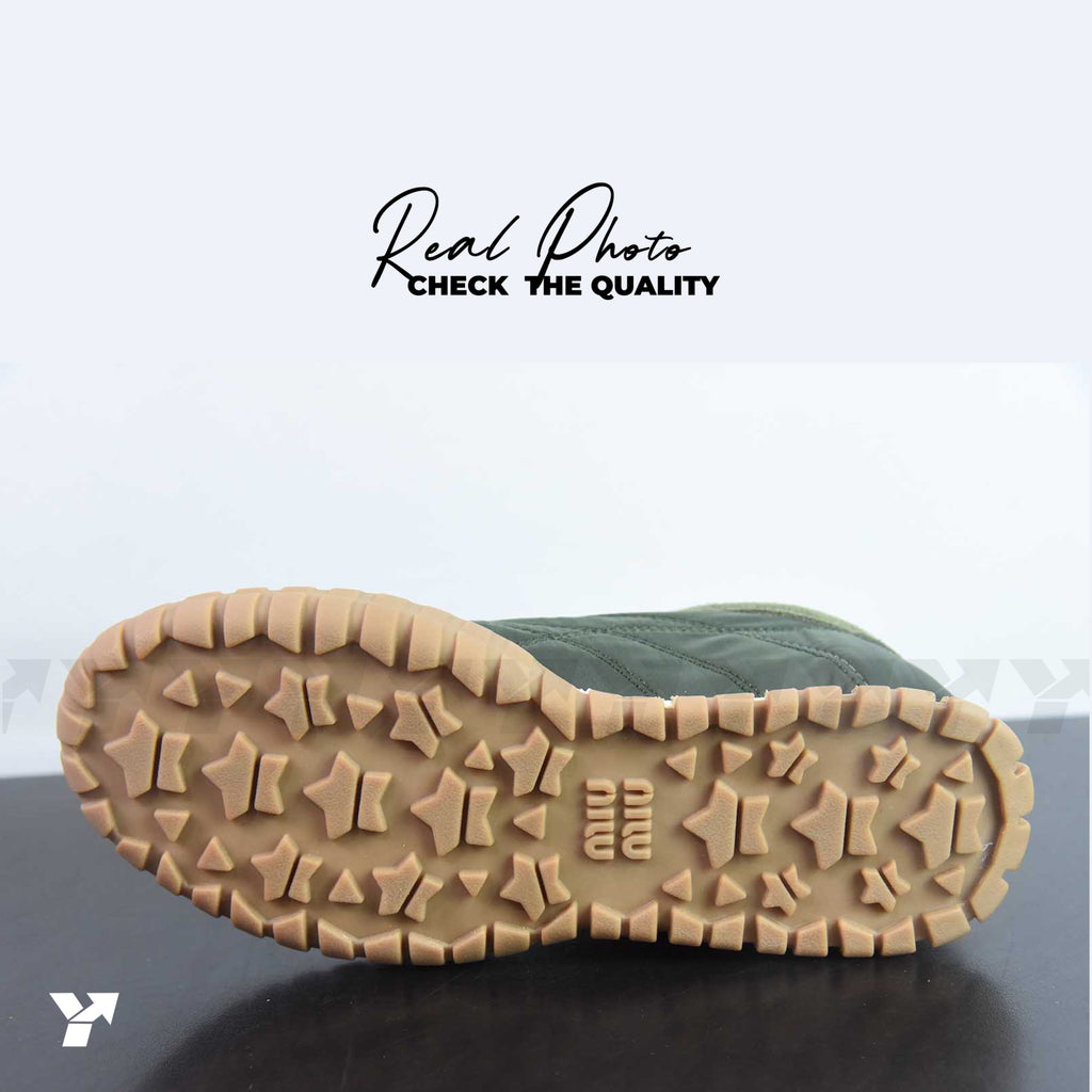 Miu Miu Tyre Technical Fabric-Loden Green
