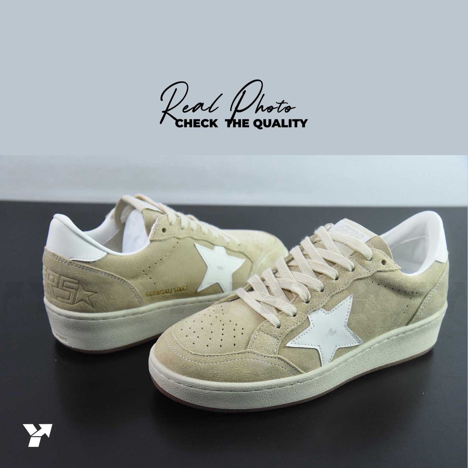 Golden Goose Ball Star 2 Beige white gum