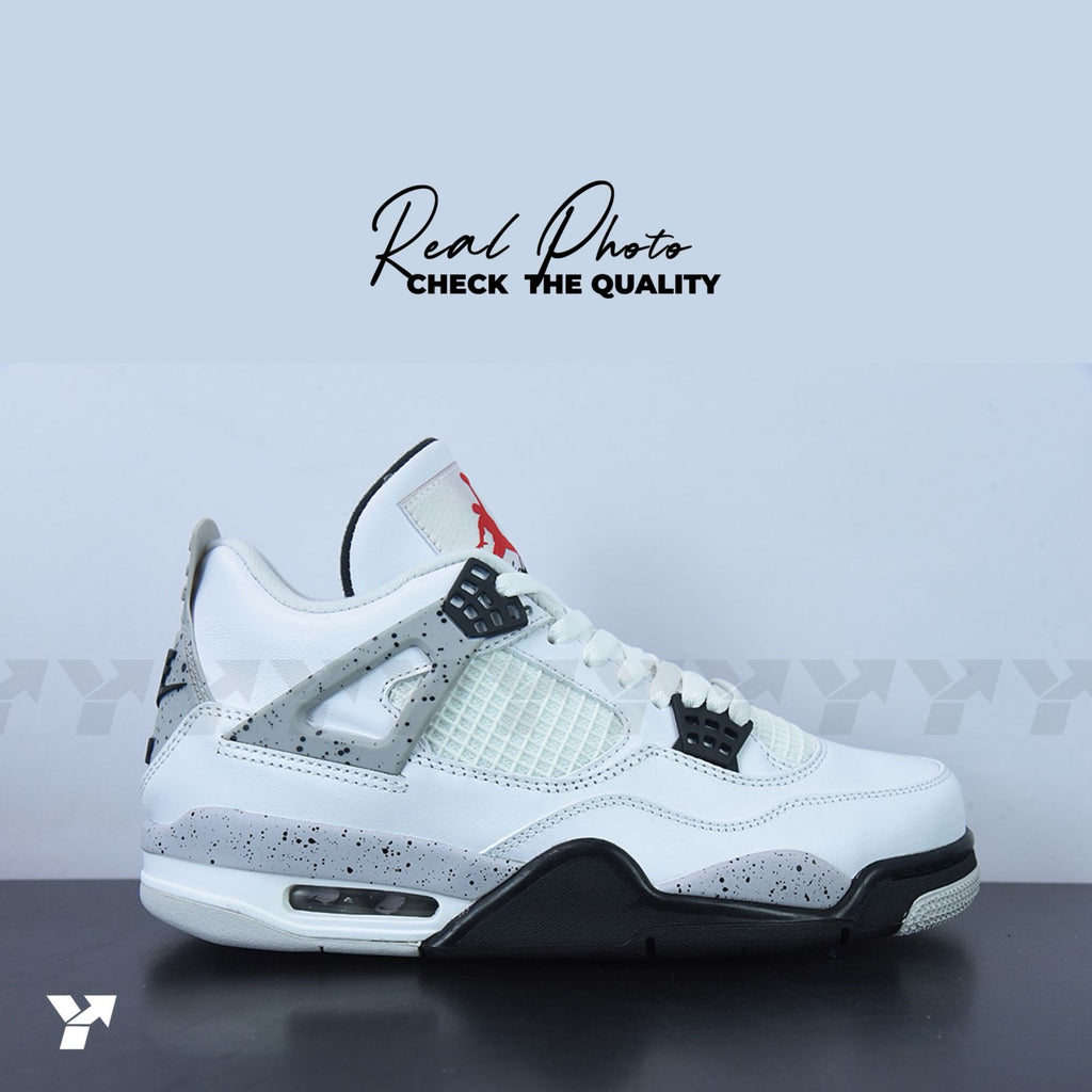 Jordan 4 Retro-White Cement