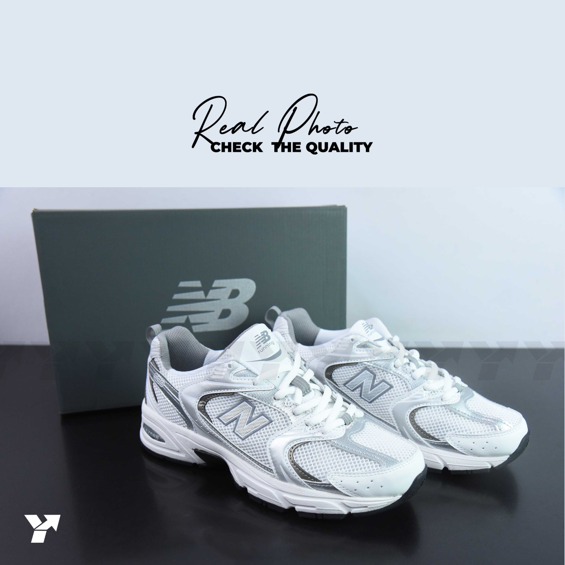 New Balance 530 'White Metallic Silver'