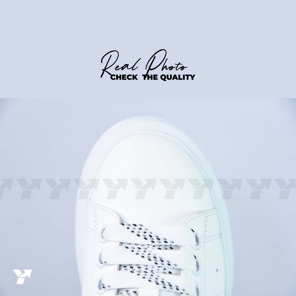 Alexander McQueen Oversized Sneaker 'White Black' 2024