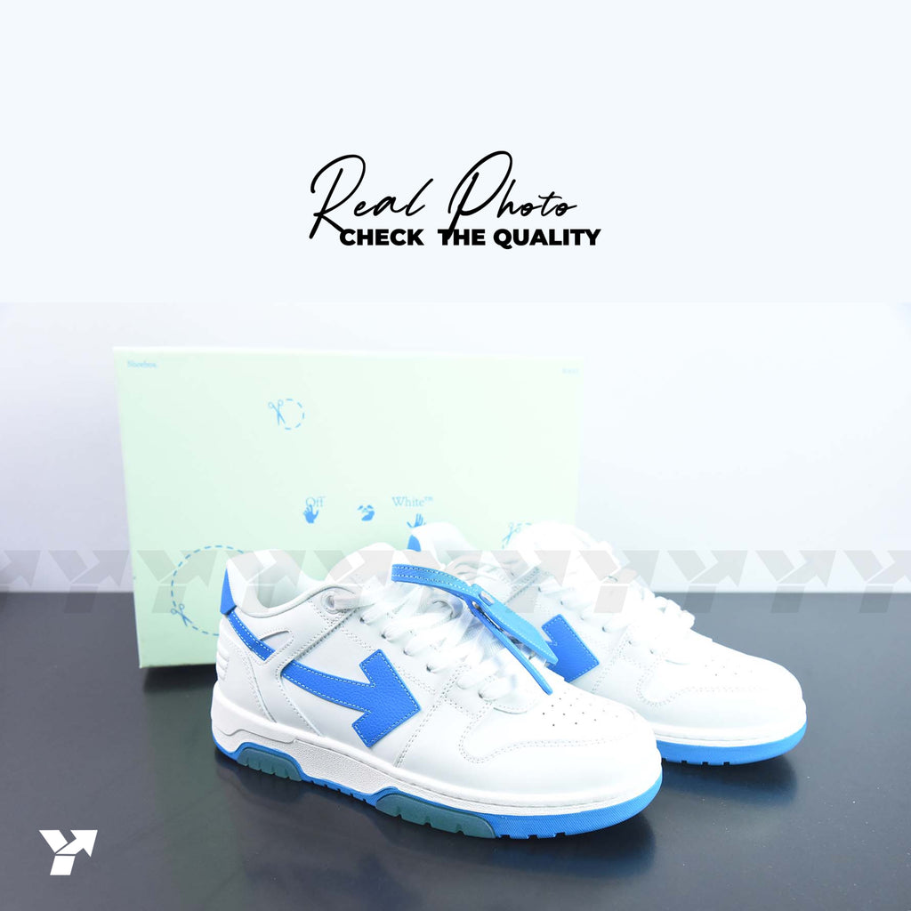 OFF-WHITE Out Of Office "000" Low-White Blue (FW21)