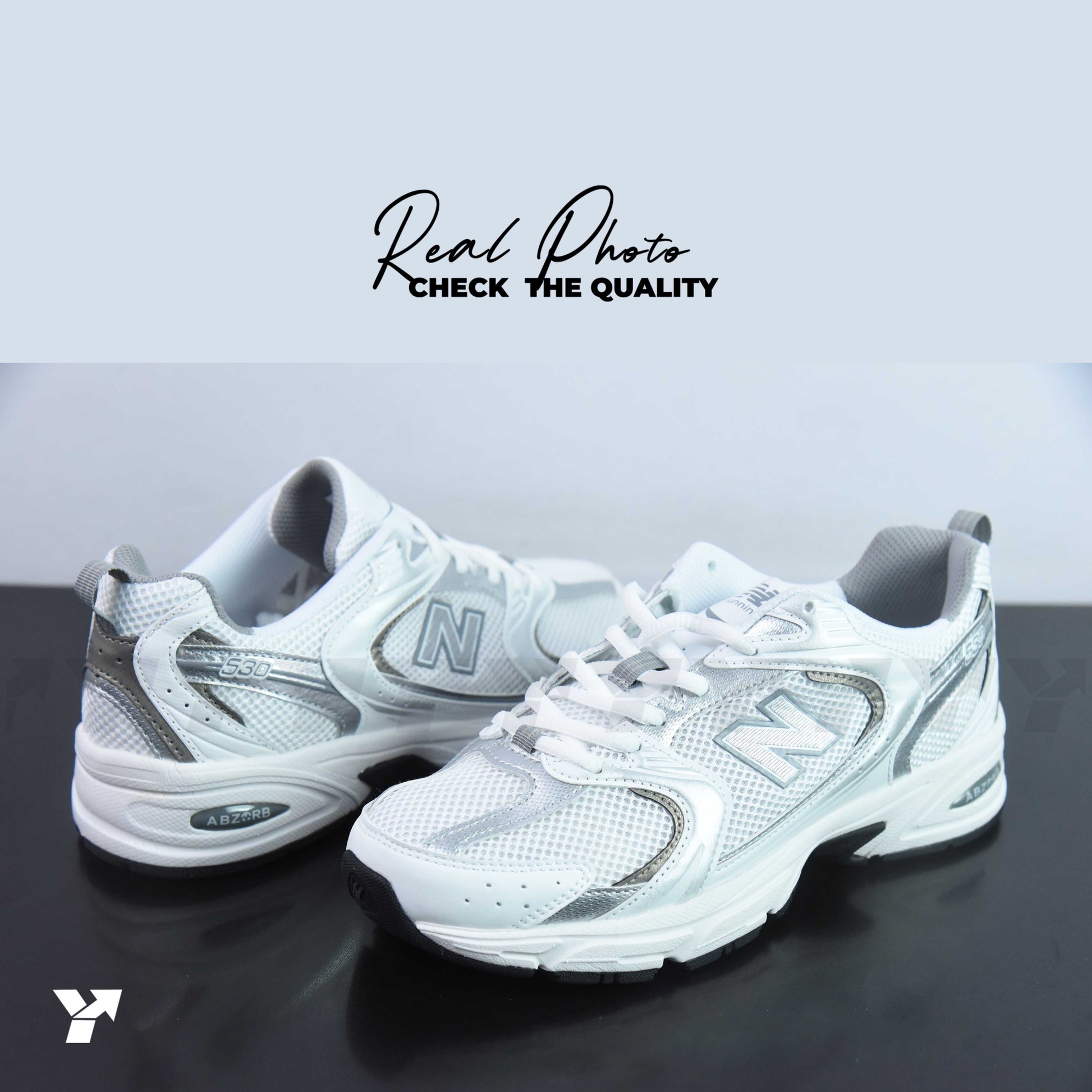 New Balance 530 'White Metallic Silver'