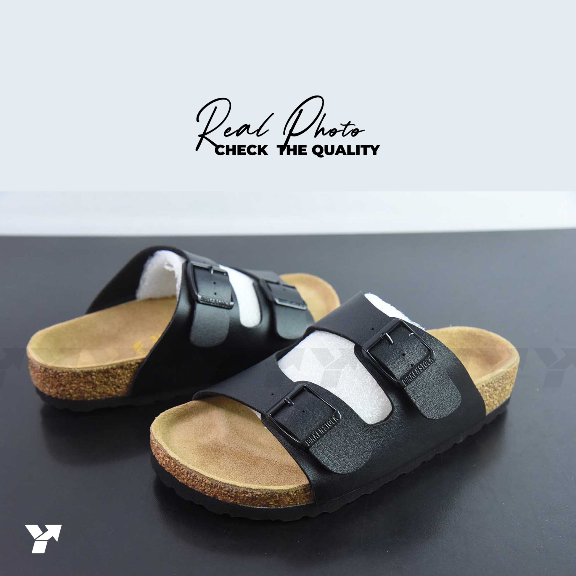 Birkenstock Arizona Birko-Flor 'Black'