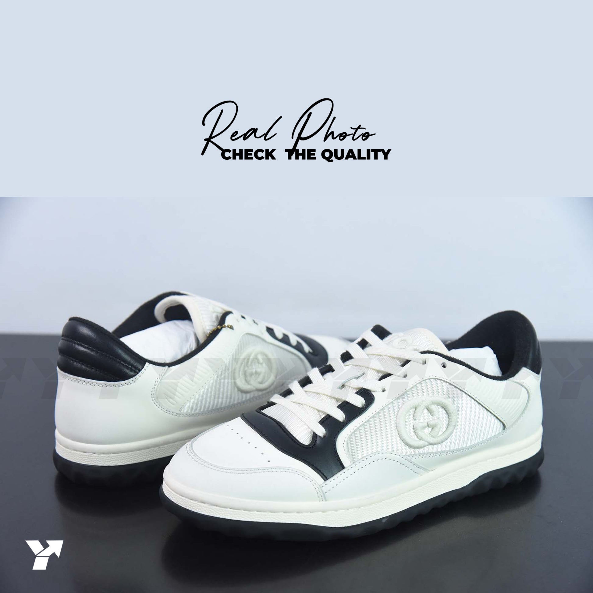Gucci MAC80 Sneaker 'Off White Black'