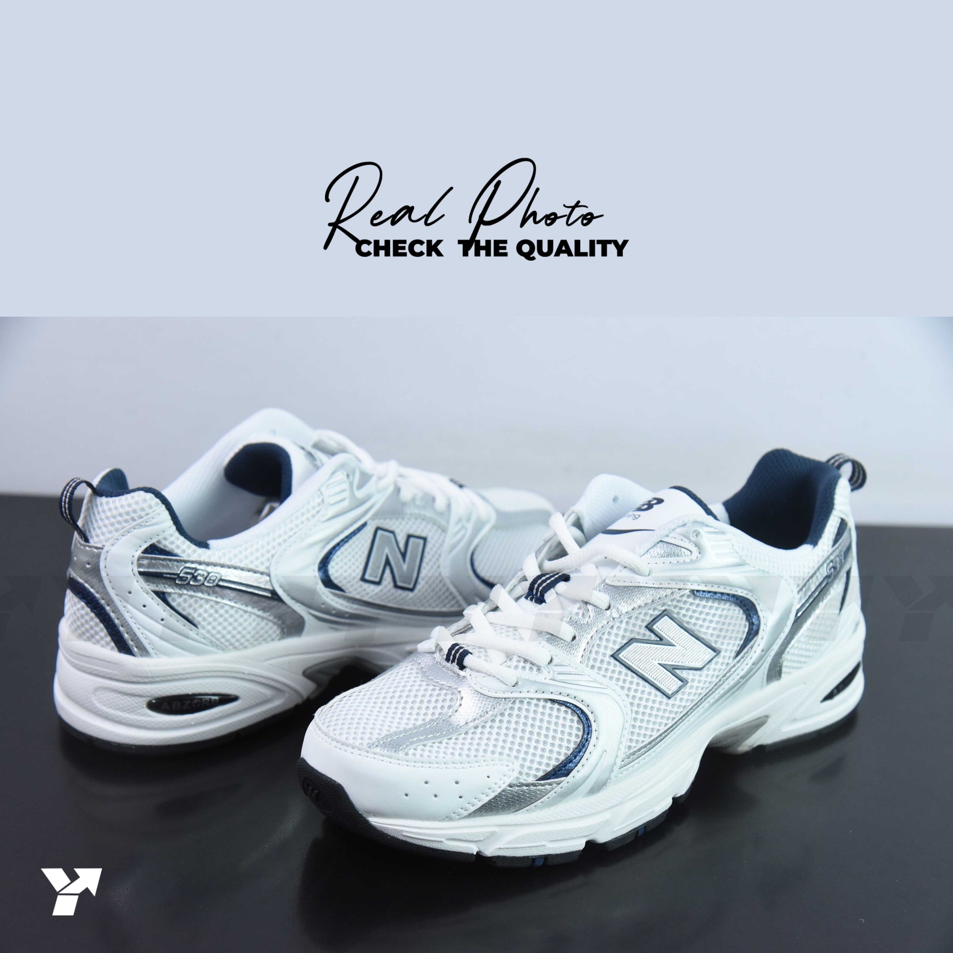 New Balance 530 'White Natural Indigo'