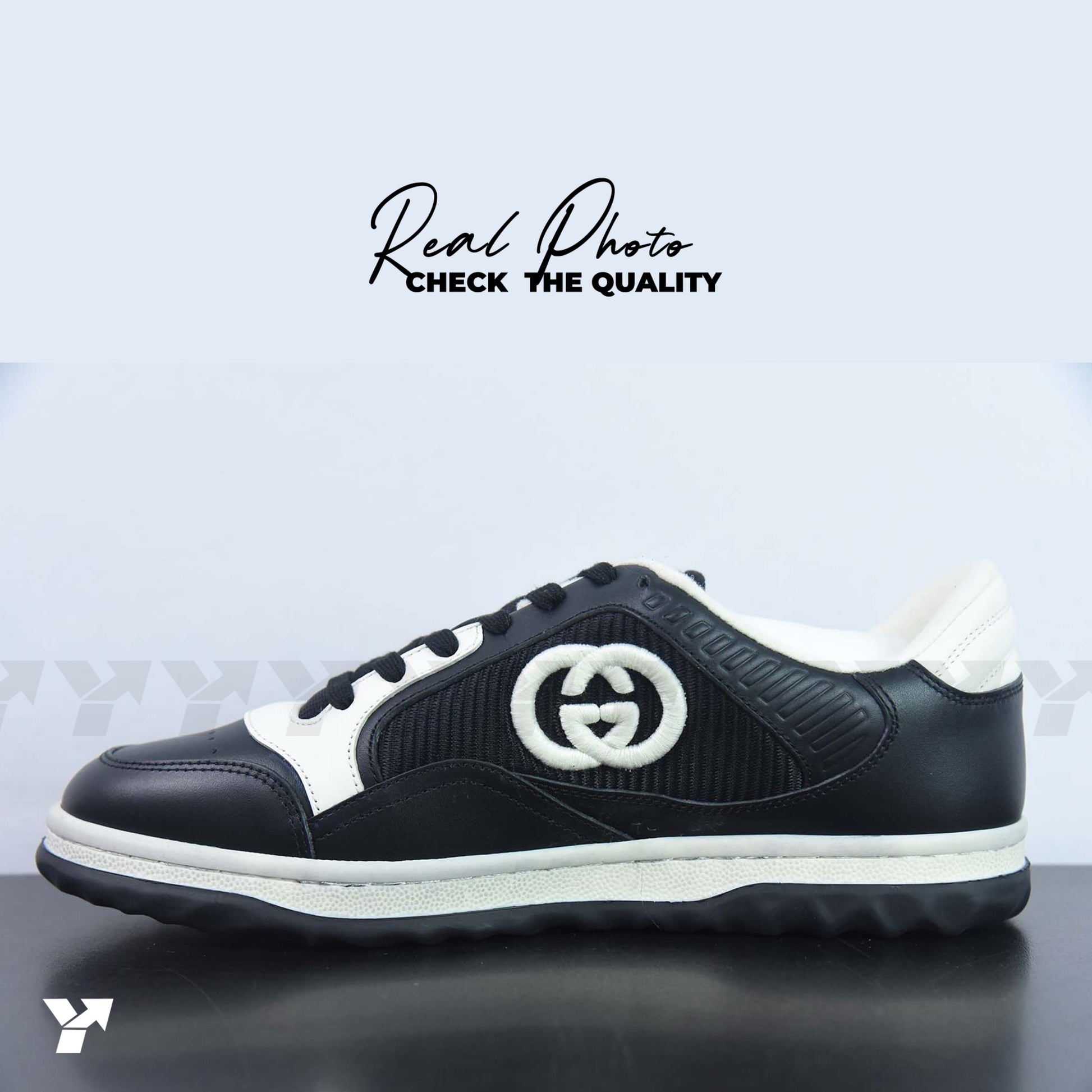 Gucci MAC80 Sneaker 'Black Off White'