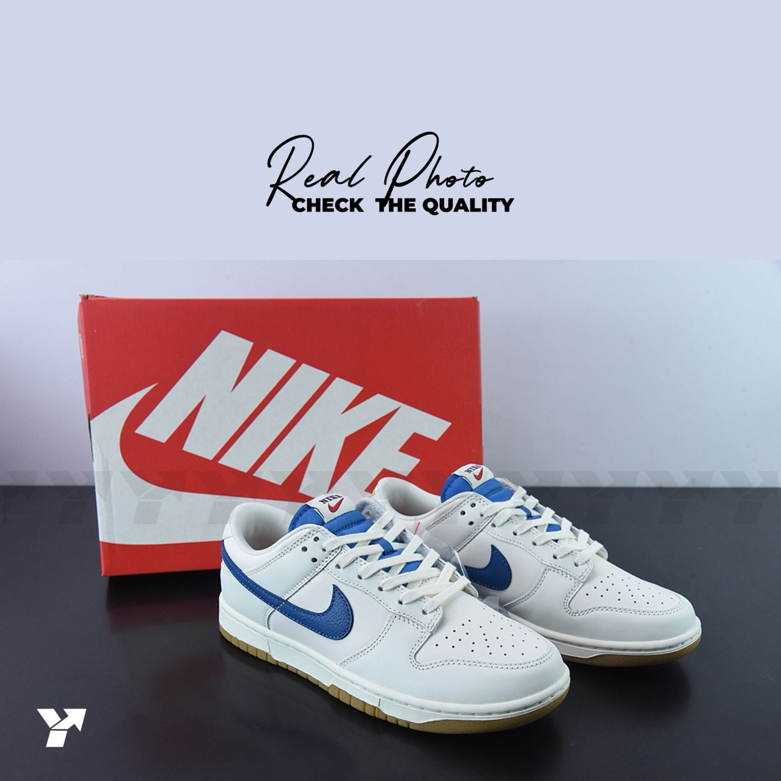 Nike Dunk Low SE-Sail Dark Marina Blue