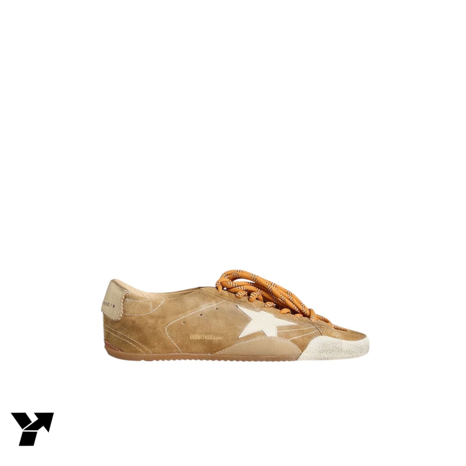 Golden goose True-Star-tobacco-colored suede