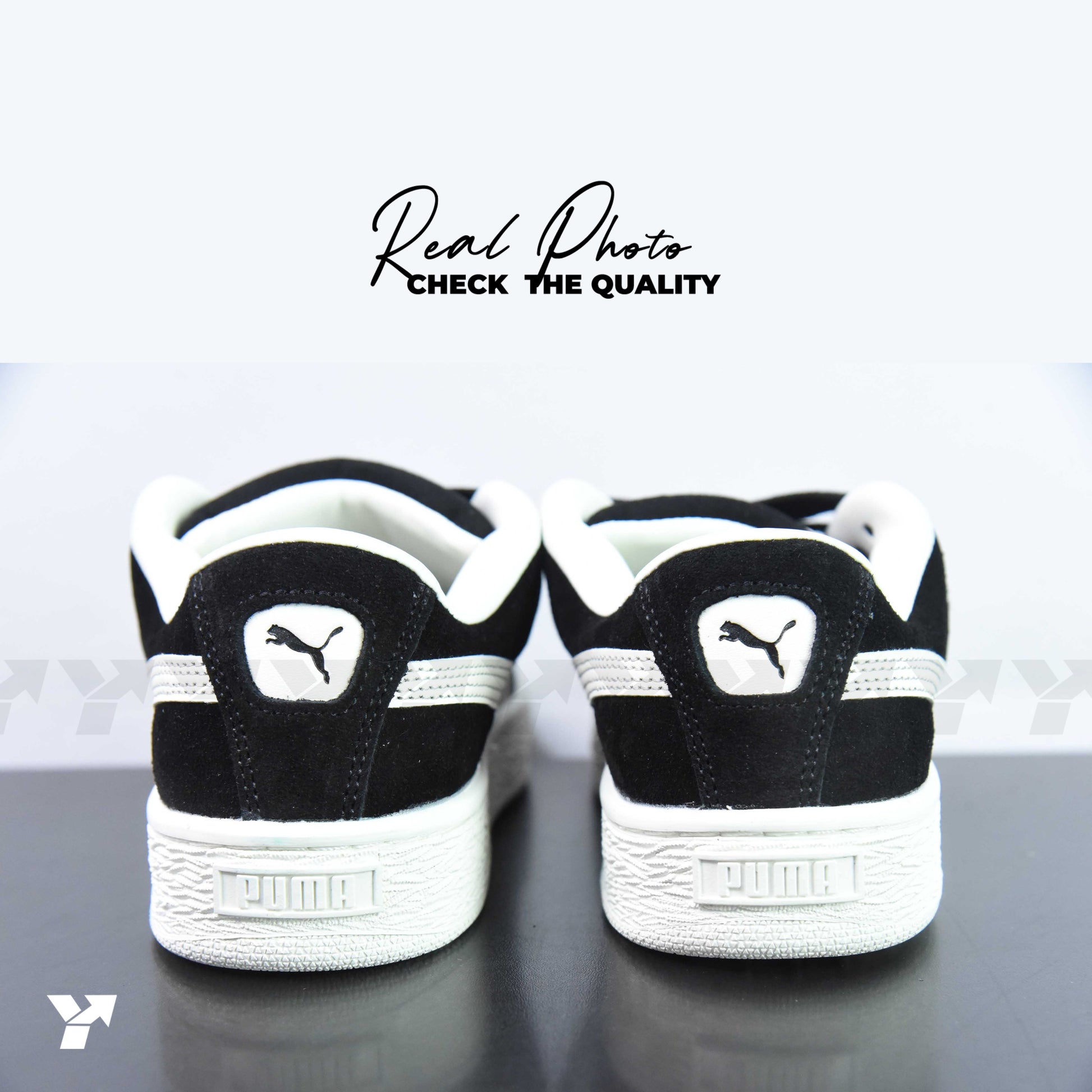 Puma Suede XL-Pleasures Black Frosted Ivory