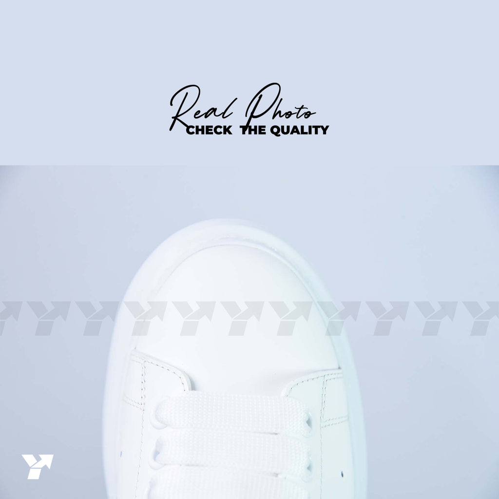 Alexander McQueen Oversized Sneaker 'White Grey Suede'