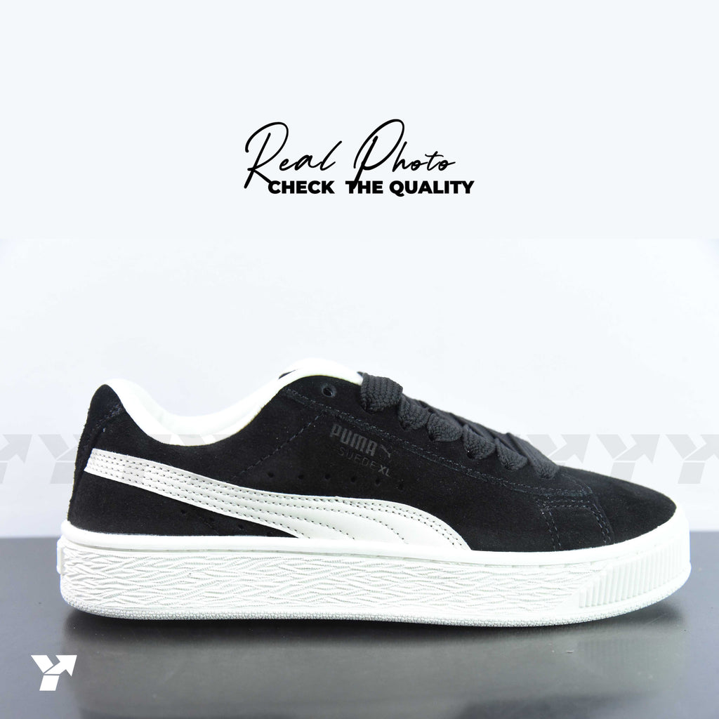 Puma Suede XL-Pleasures Black Frosted Ivory