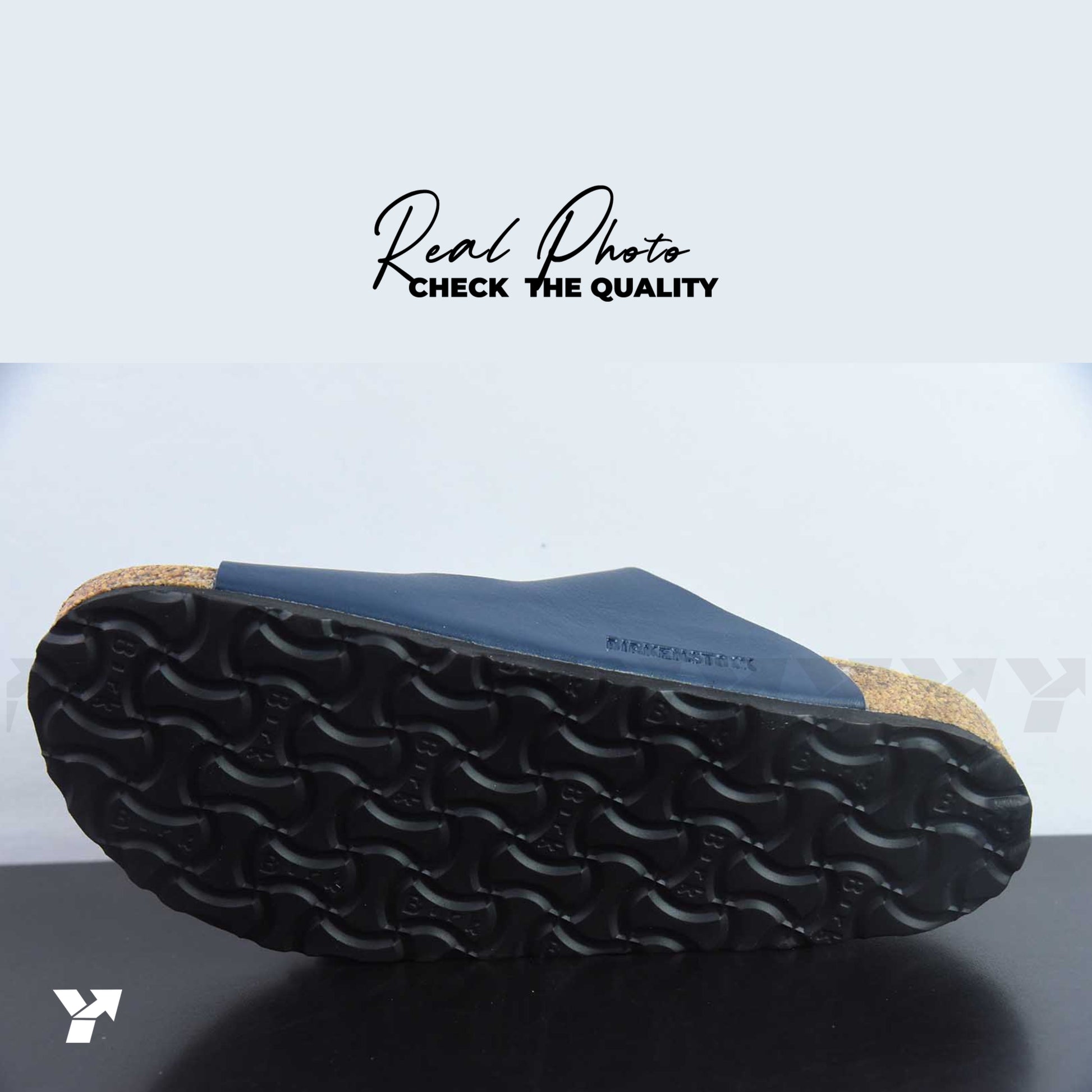 Birkenstock Arizona Birko-Flor 'Navy Blue'
