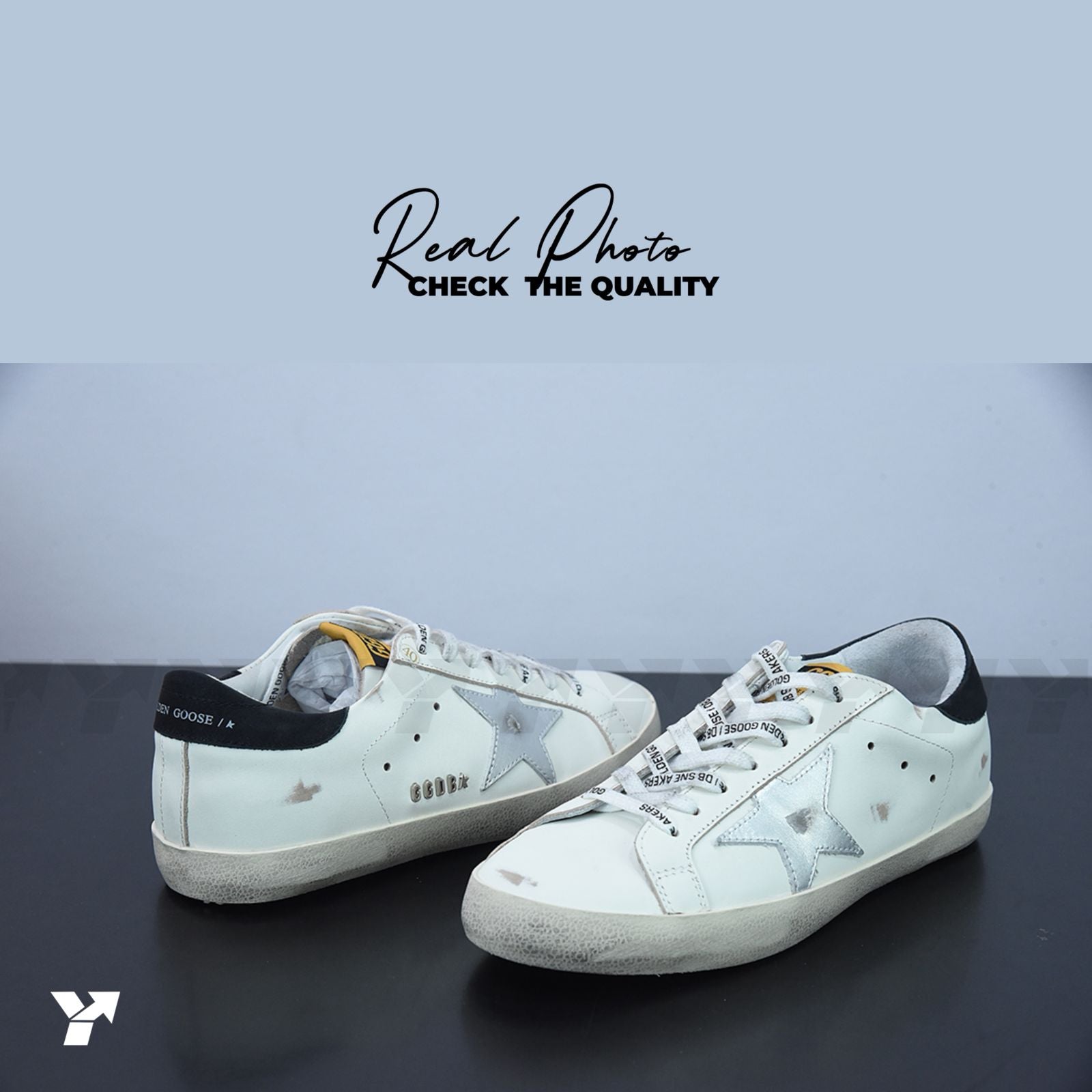 Golden Goose Wmns Superstar 'White Silver Black'