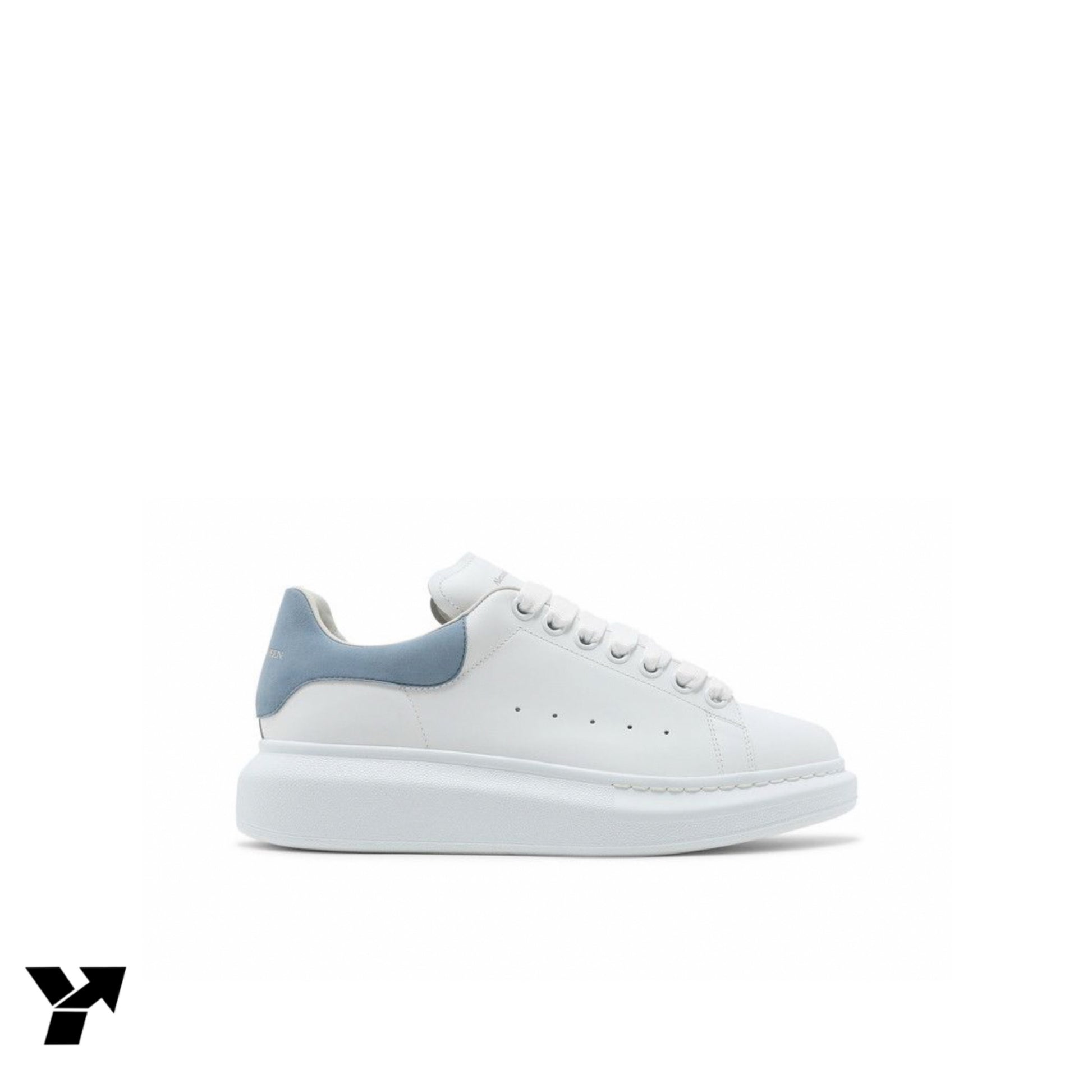 Alexander McQueen Wmns Oversized Sneaker 'White Dream Blue’