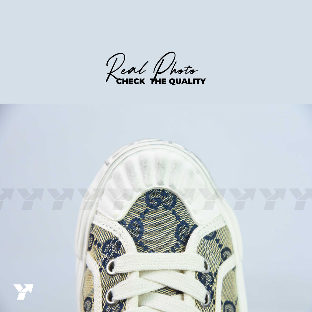 Gucci GG Sneaker 'Beige Blue Monogram'