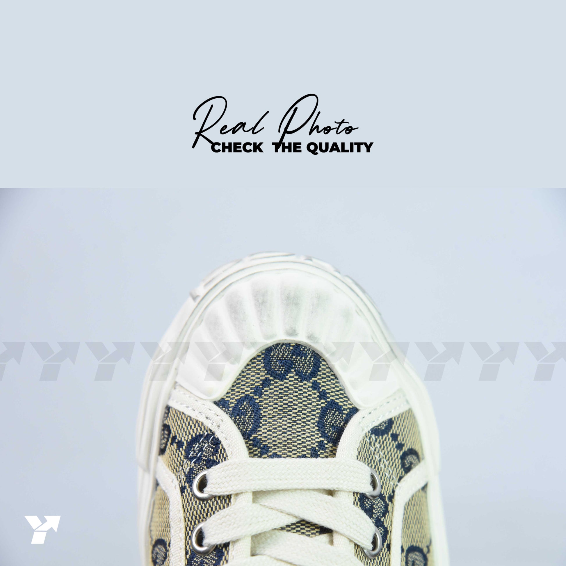 Gucci GG Sneaker 'Beige Blue Monogram'
