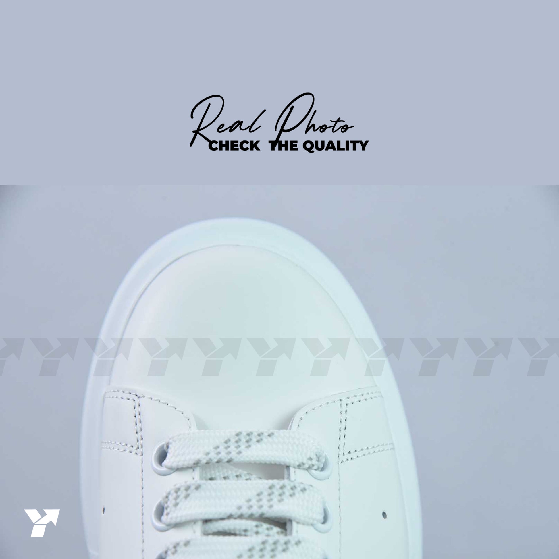 Alexander McQueen Wmns Oversized Sneaker 'White Croc'