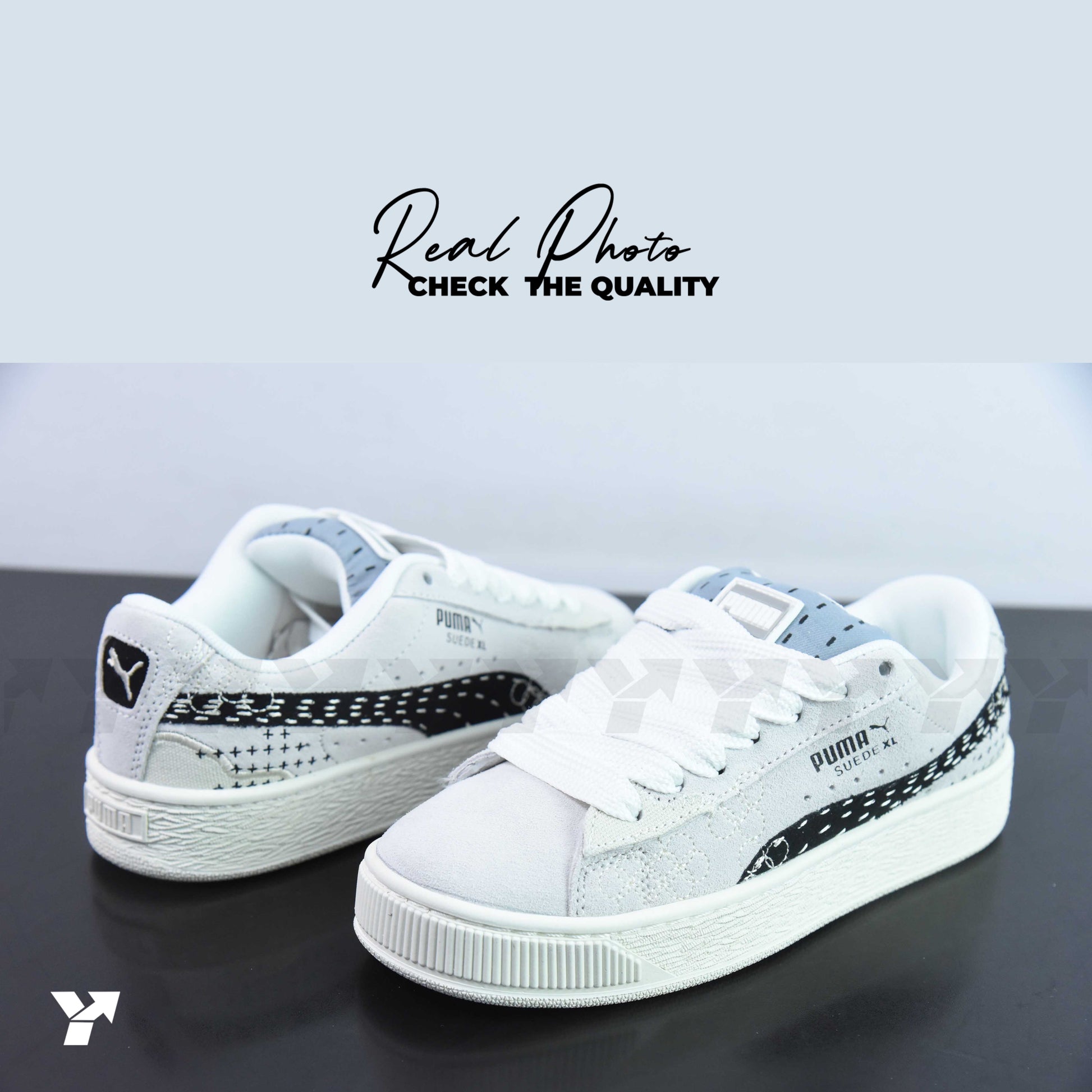 Puma Suede XL 'Sashiko - Warm White'