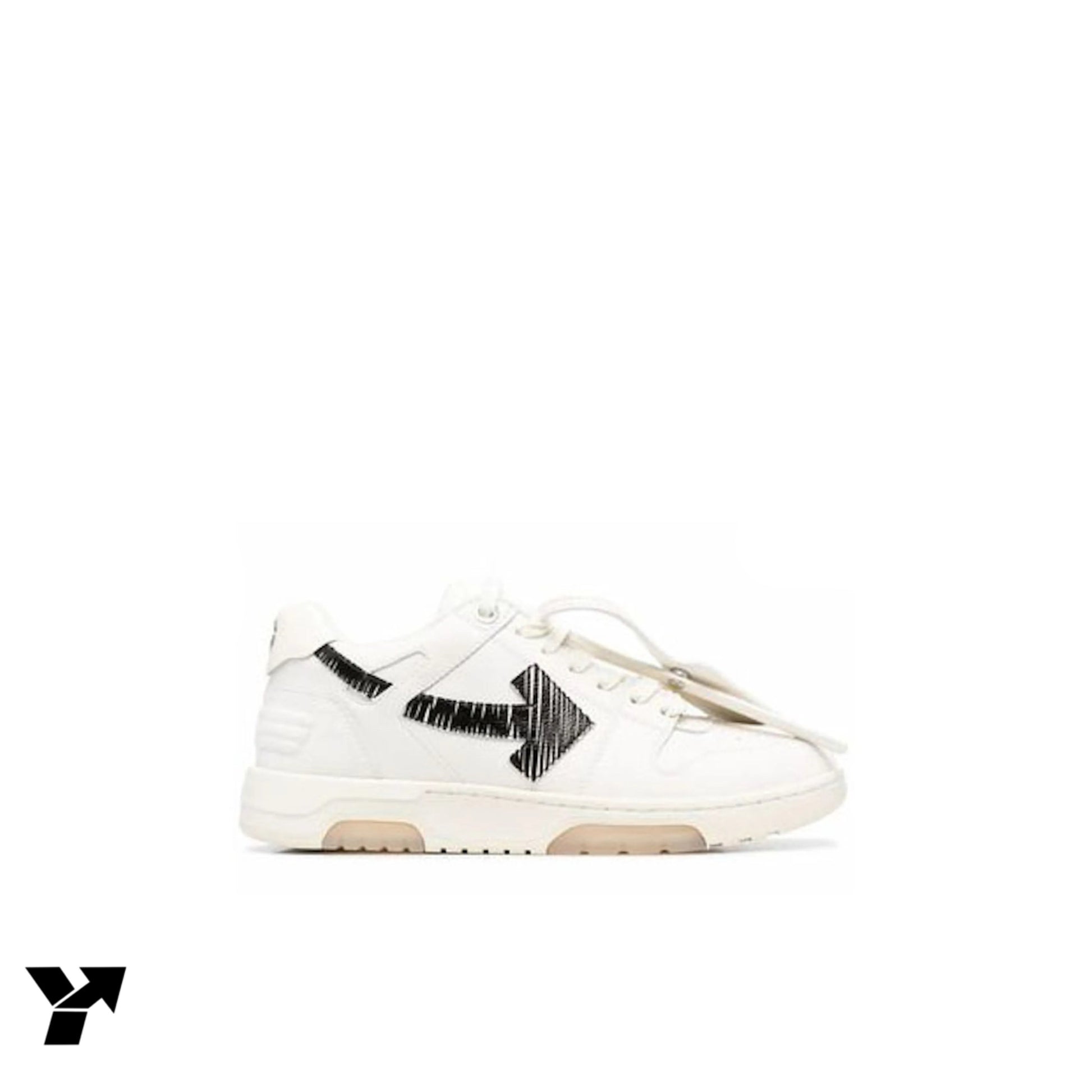 OFF-WHITE 0OO Low Tops-White Black SS21
