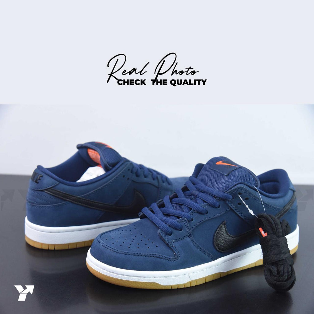 Nike SB Dunk Low-Navy Black Gum