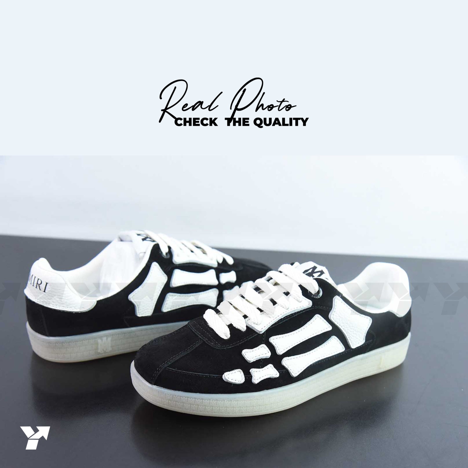 AMIRI Pacific Bones-Black