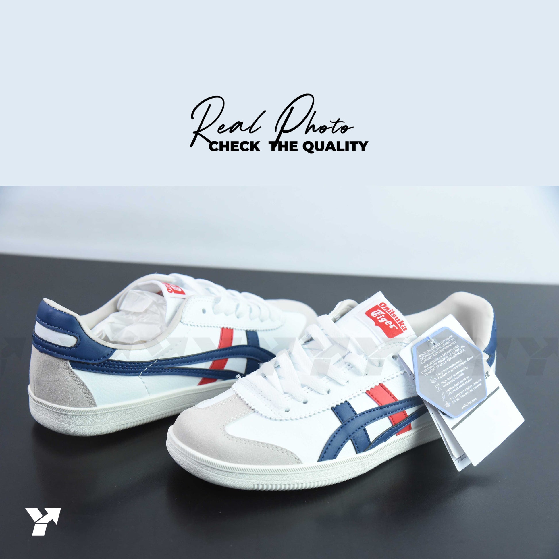 Onitsuka Tiger Tokuten White Navy Red