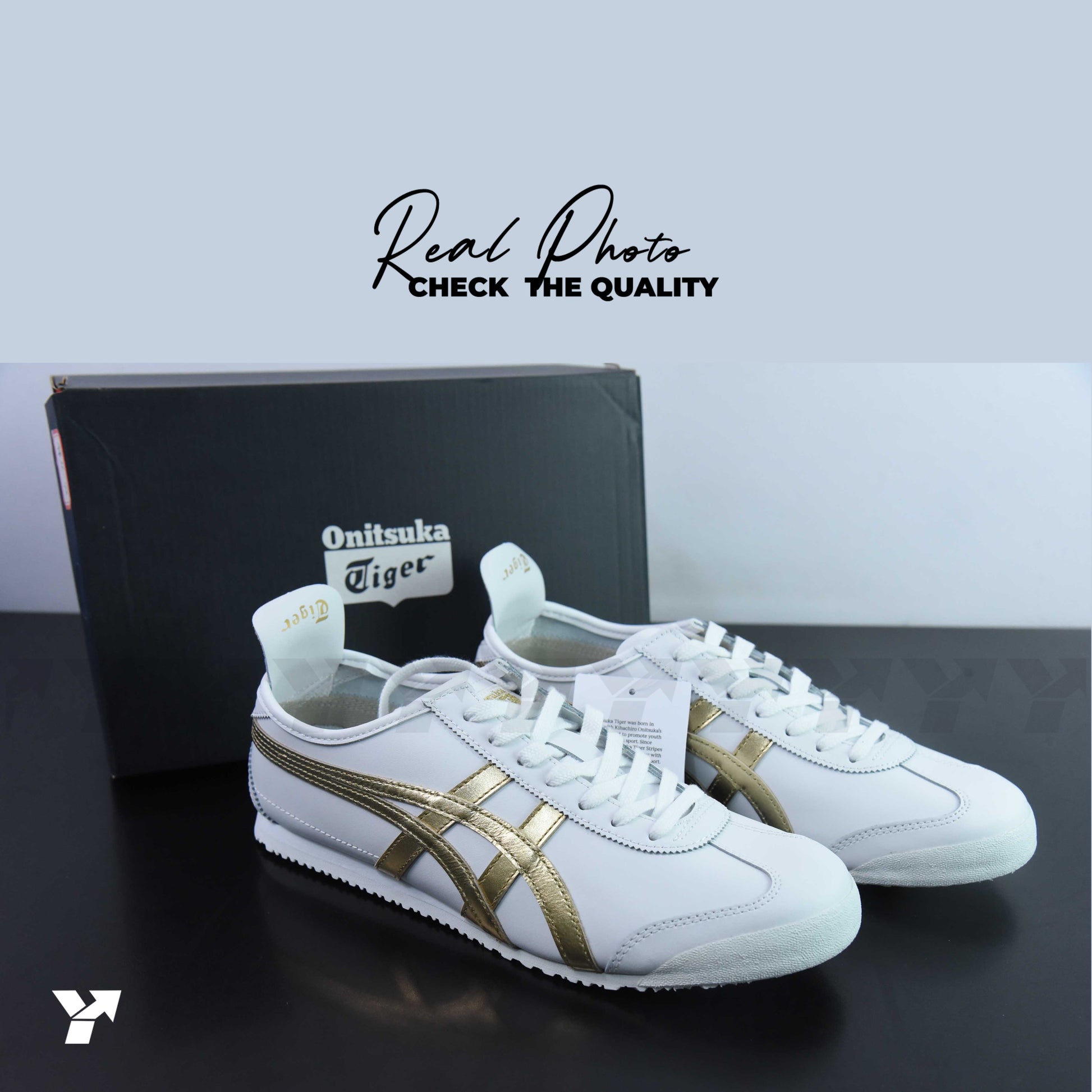 Onitsuka Tiger Mexico 66 'White Rich Gold'