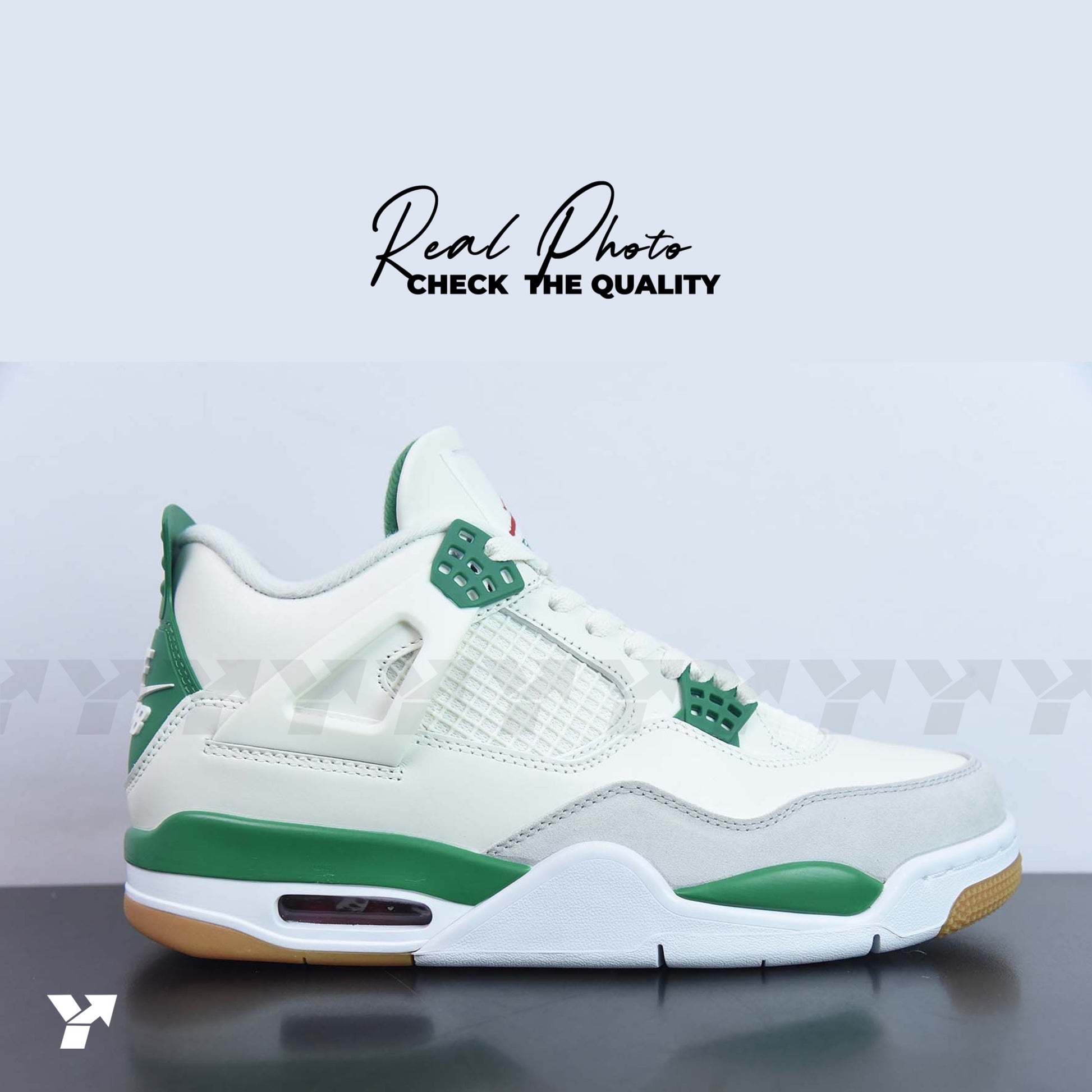 Jordan 4 Retro SB-Pine Green