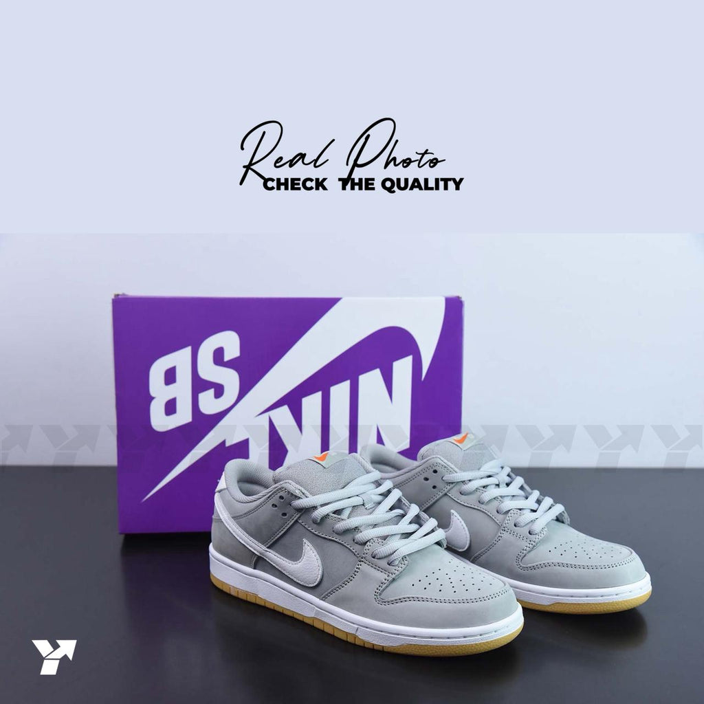 Nike SB Dunk Low Pro ISO-Orange Label Wolf Grey Gum