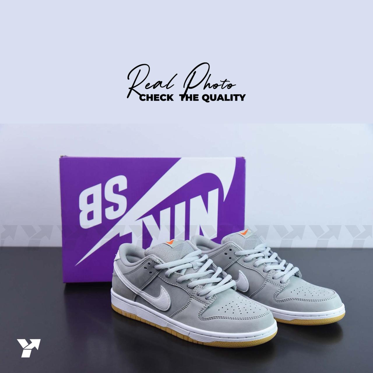 Nike SB Dunk Low Pro ISO-Orange Label Wolf Grey Gum