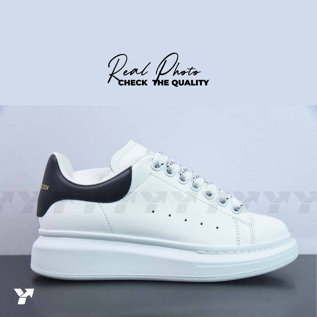Alexander McQueen Oversized Sneaker 'White Black' 2024
