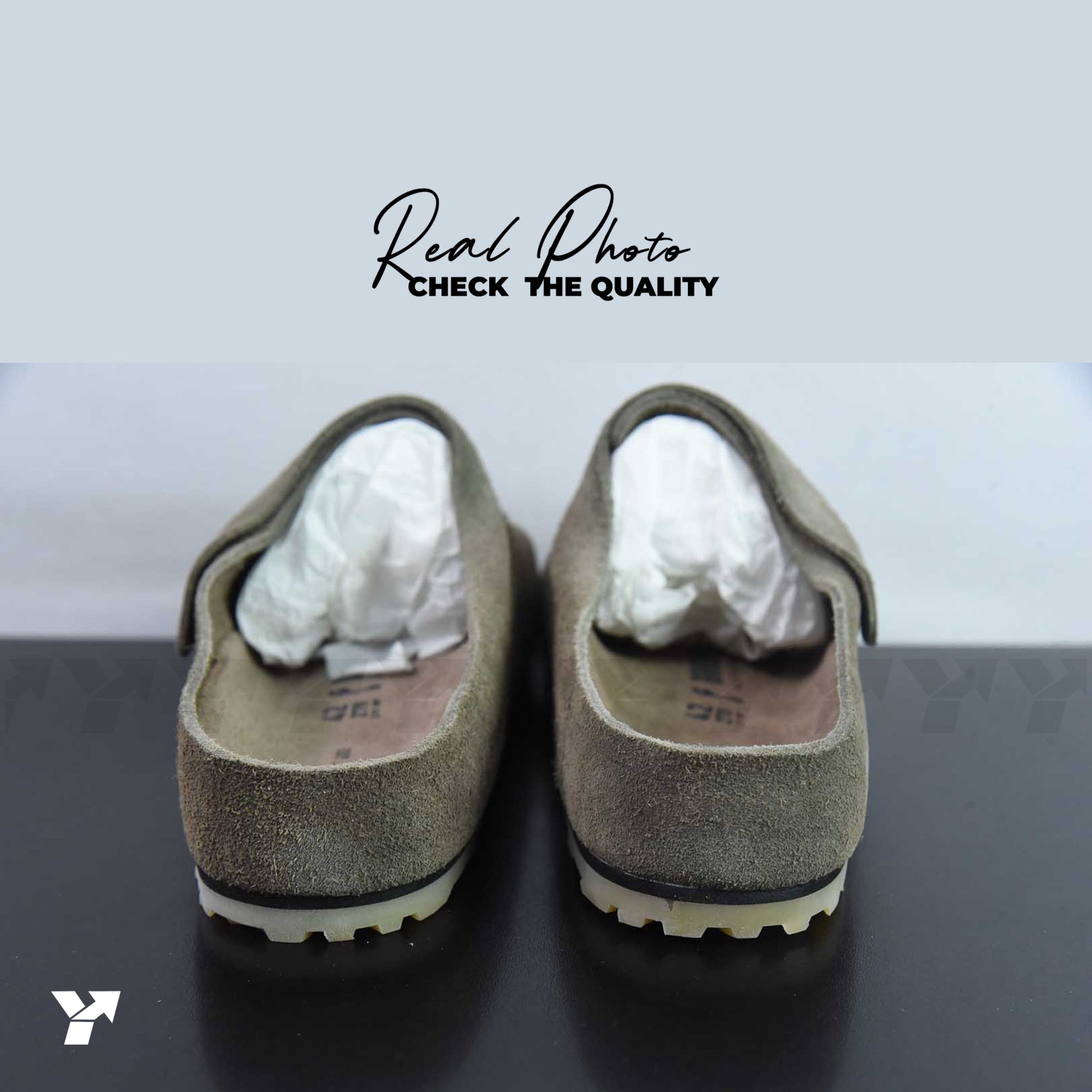 Birkenstock Los Feliz Suede-Fear Of God Stone