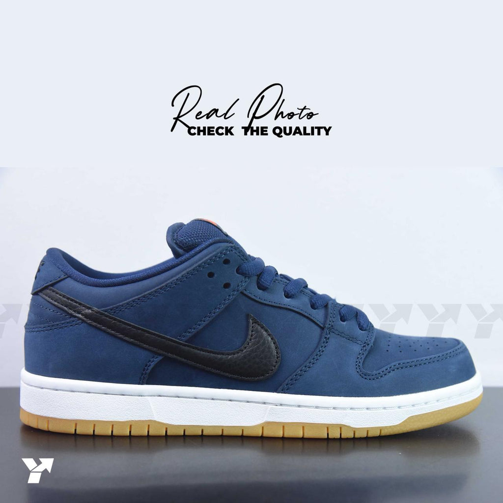 Nike SB Dunk Low-Navy Black Gum