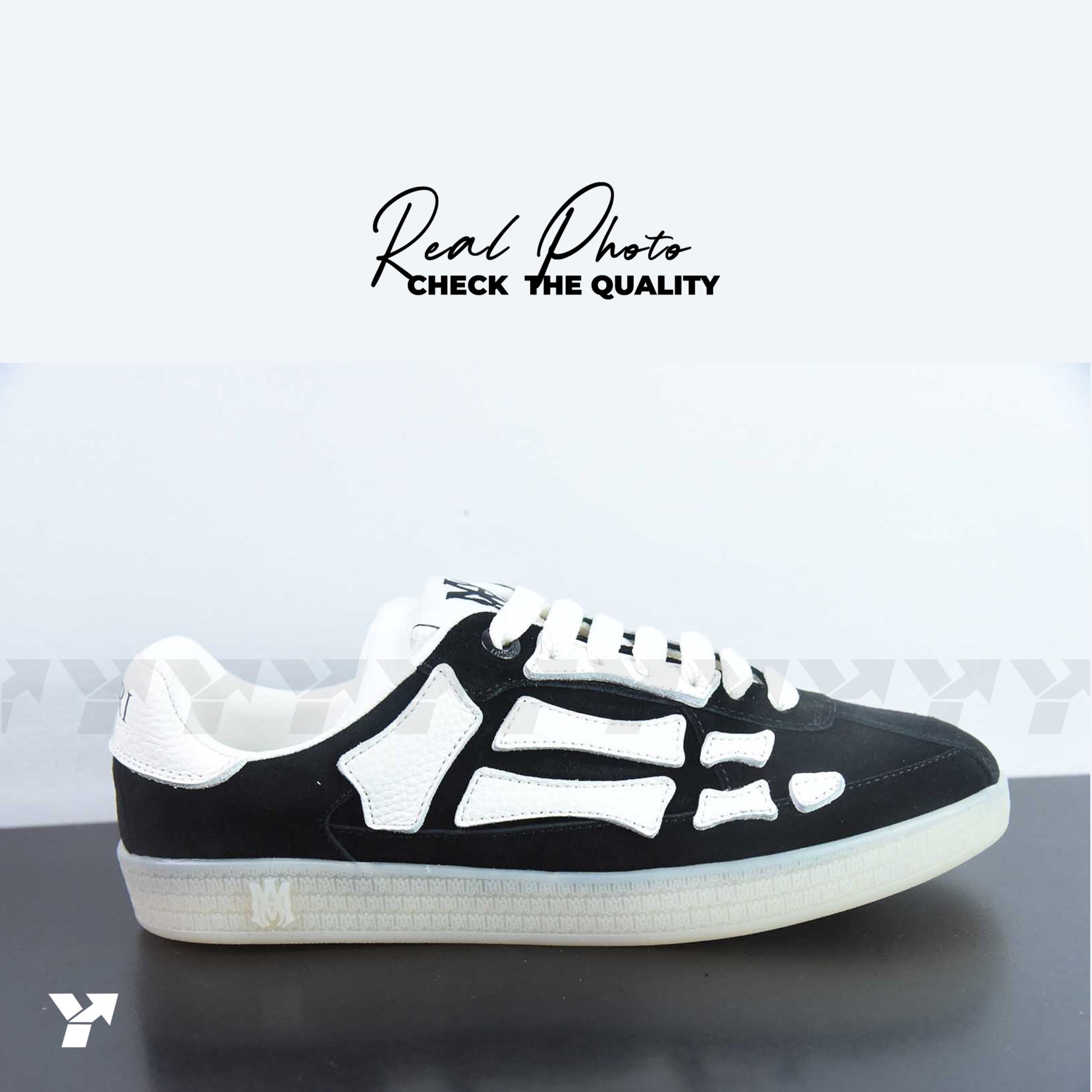 AMIRI Pacific Bones-Black