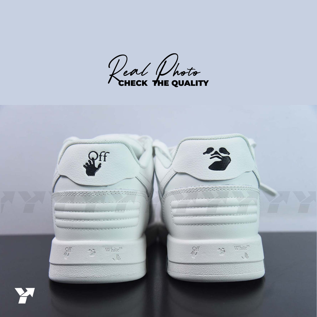 Off-White Out Of Office Calf Leather-Triple White