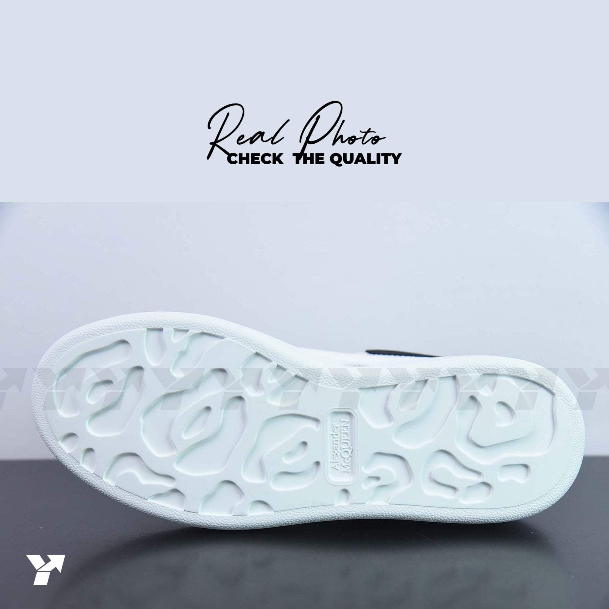 Alexander McQueen Oversized Sneaker 'White Black Ivory’