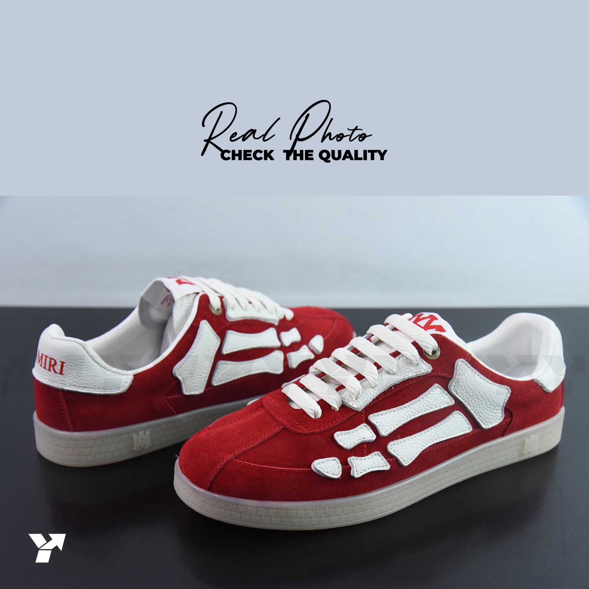 AMIRI Pacific Bones-Red