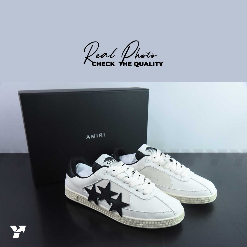 AMIRI Pacific Stars-White Black