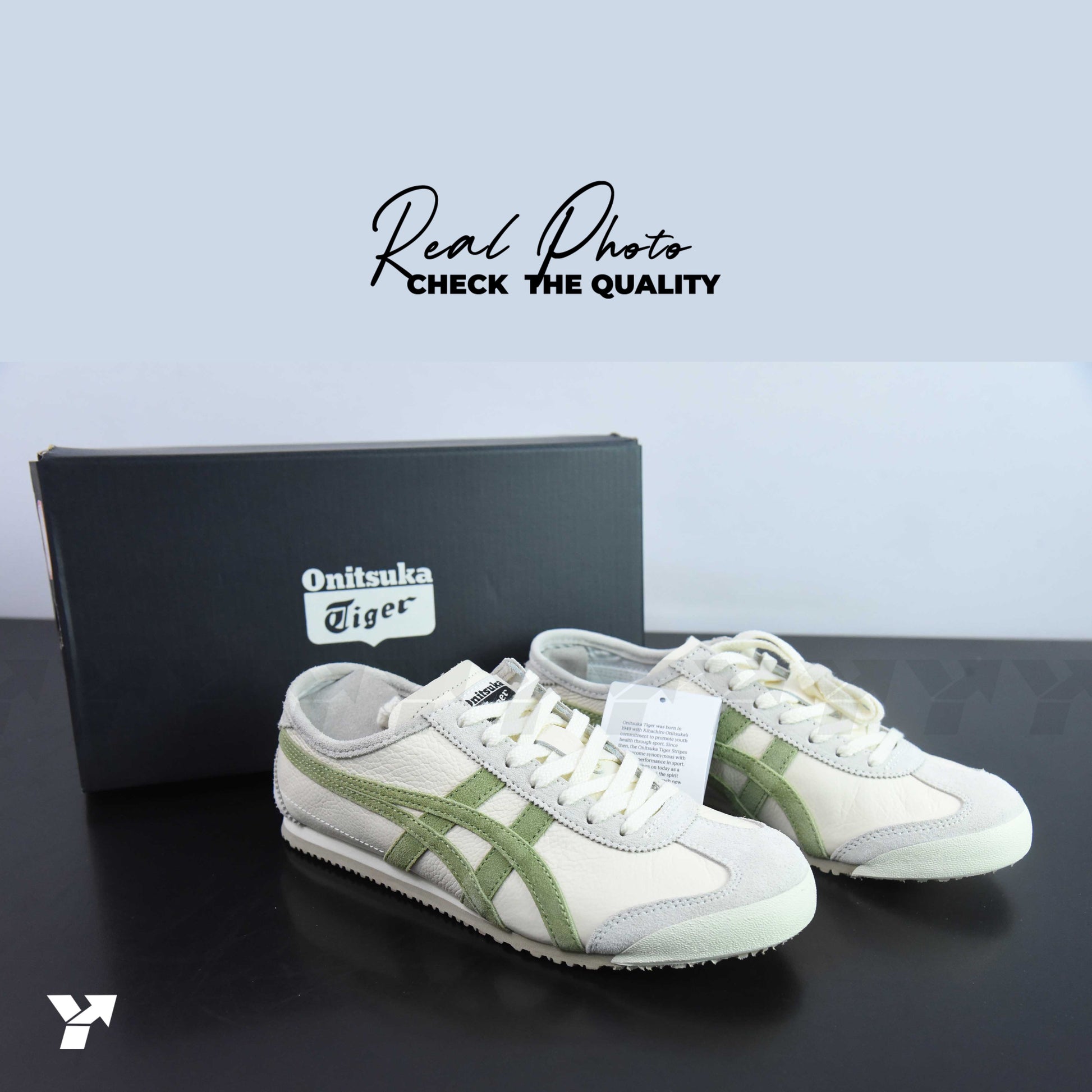 Onitsuka Tiger Mexico 66 Vintage-Birch Cactus Green