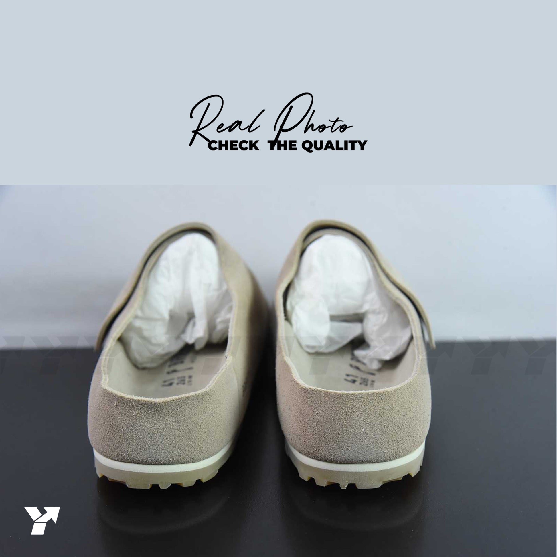Birkenstock Los Feliz Suede-Fear Of God beige