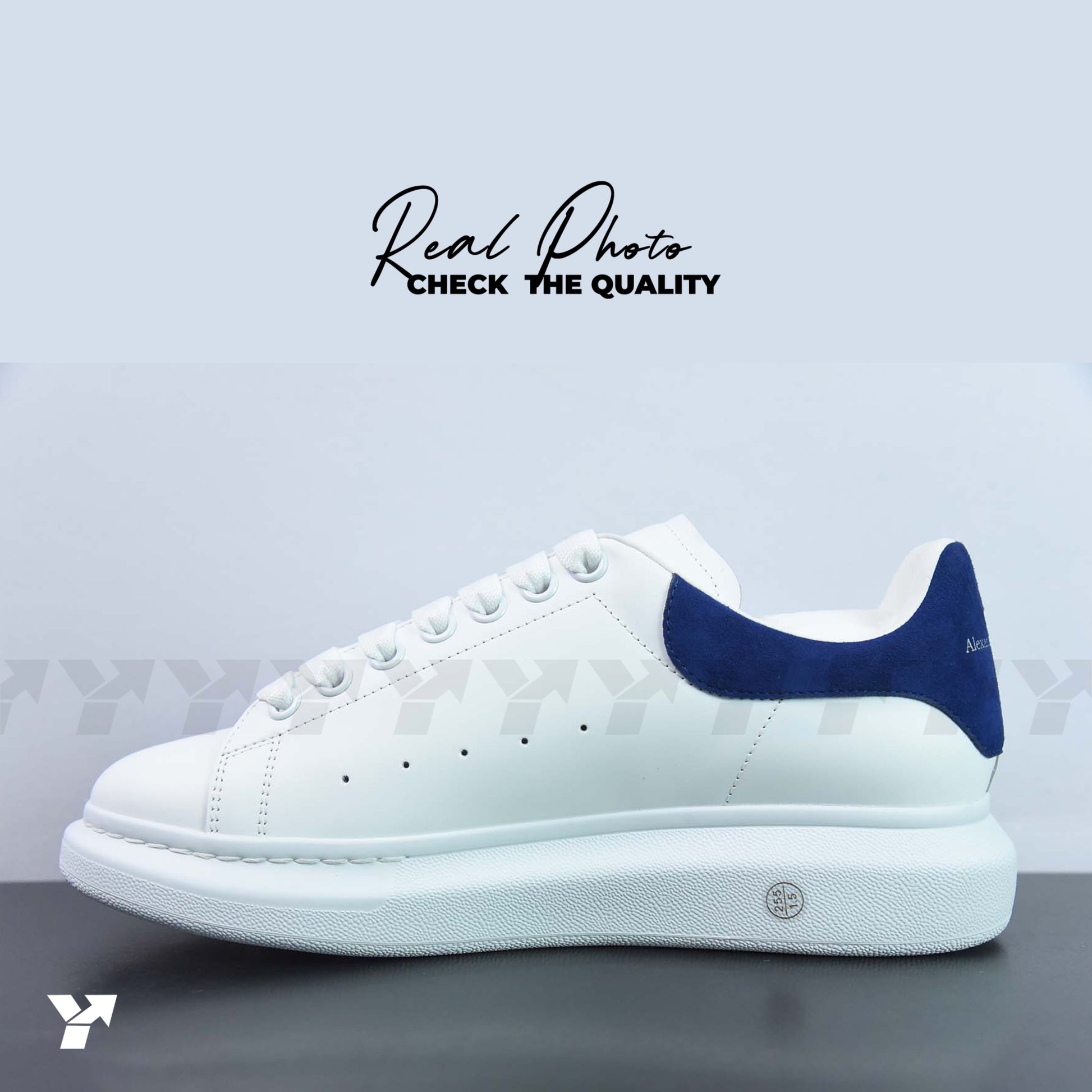 Alexander McQueen Oversized Sneakers 'Paris Blue'